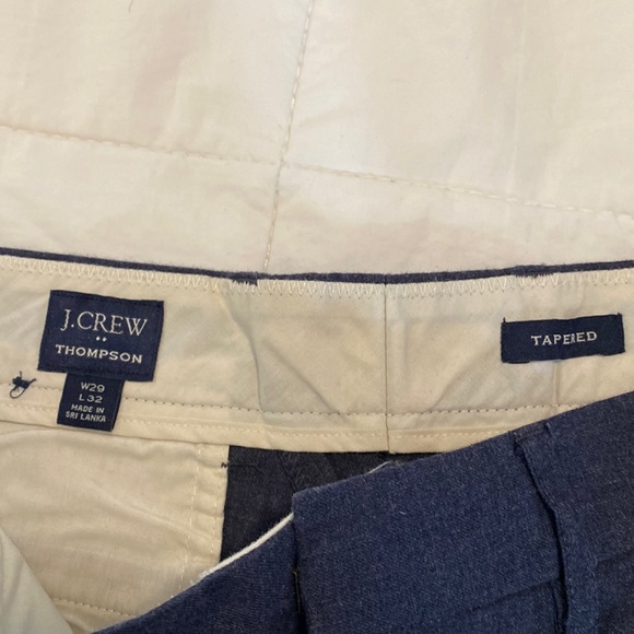 Men’s JCrew Thompson Blue Heather Pants - Picture 5 of 7